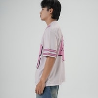 JERSIC - Jersey Basic Pink Number Series 48 Oversize Streetwear Dry Fit Unisex