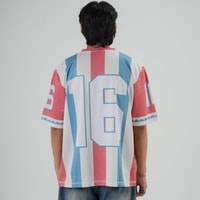 JERSIC - Jersey Basic Pink Biru Number Series 16 Oversize Streetwear Dry Fit Unisex