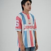JERSIC - Jersey Basic Pink Biru Number Series 16 Oversize Streetwear Dry Fit Unisex