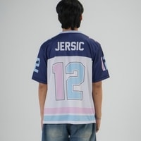 JERSIC - Jersey Basic Navy Number Series 12 Oversize Streetwear Dry Fit Unisex
