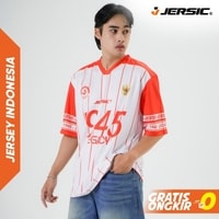 JERSIC - Jersey Indonesia Putih 1945 Legacy Oversize Streetwear Dry Fit Unisex