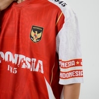 JERSIC - Jersey Indonesia Merah Warisan Nusantara 45 Oversize Streetwear Dry Fit Unisex