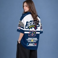 JERSIC - Jersey Series Race Navy Racing Star 29 Oversize Streetwear Dry Fit Unisex