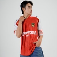 JERSIC - Jersey Indonesia Merah Warisan Nusantara 45 Oversize Streetwear Dry Fit Unisex