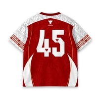 JERSIC - Jersey Indonesia Merah Warisan Nusantara 45 Oversize Streetwear Dry Fit Unisex