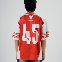 JERSIC - Jersey Indonesia Merah Warisan Nusantara 45 Oversize Streetwear Dry Fit Unisex