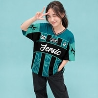 JERSIC - Jersey Series Race Tosca Aqua Strike 90 Oversize Streetwear Dry Fit Unisex
