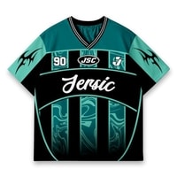 JERSIC - Jersey Series Race Tosca Aqua Strike 90 Oversize Streetwear Dry Fit Unisex
