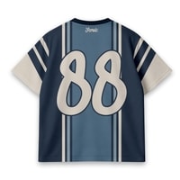 JERSIC - Jersey Series Race Navy Hustle 88 Oversize Streetwear Dry Fit Unisex