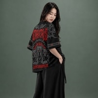 JERSIC - Jersey Series Gothic Hitam Cerberus Oversize Streetwear Dry Fit Unisex
