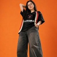 JERSIC - Jersey Series Billiard Hitam Luxura Beyond The Night Oversize Streetwear Dry Fit Unisex