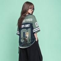 JERSIC - Jersey Anime Green Sage SPY x Family Loid Forger 01 Oversize Streetwear Dry Fit Unisex