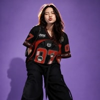 JERSIC - Jersey Anime Hitam Merah SPY x Family Yor Forger 07 Oversize Streetwear Dry Fit Unisex
