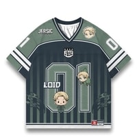 JERSIC - Jersey Anime Green Sage SPY x Family Loid Forger 01 Oversize Streetwear Dry Fit Unisex