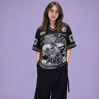 JERSIC - Jersey Anime Hitam Gachiakuta Rudo 00 Oversize Streetwear Dry Fit Unisex
