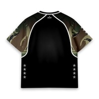 JERSIC - Jersey Army Camo Hitam Hijau Spartan Oversize Streetwear Dry Fit Unisex