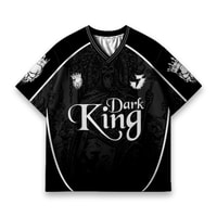 JERSIC - Jersey Gothic Hitam Dark King 43 Oversize Streetwear Dry Fit Unisex