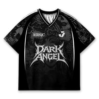 JERSIC - Jersey Ghotic Hitam Dark Angel 77 Oversize Streetwear Dry Fit Unisex