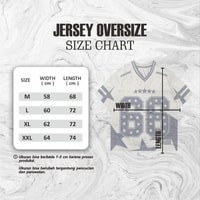 JERSIC - Jersey Basic Khaki Number Series 35 Unisex Oversize Streetwear Dry Fit