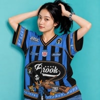 JERSIC - Jersey Anime Biru One Piece Brook 79 Oversize Streetwear Dry Fit Unisex