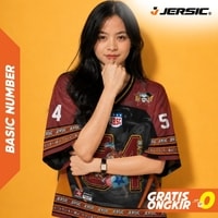 JERSIC - Jersey Anime Merah One Piece Franky 54 Oversize Streetwear Dry Fit Unisex