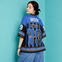 JERSIC - Jersey Anime Biru One Piece Brook 79 Oversize Streetwear Dry Fit Unisex