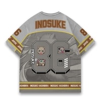 JERSIC - Jersey Anime Abu Demon Slayer Inosuke 86 Oversize Streetwear Dry Fit Unisex