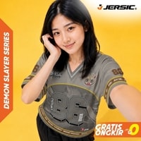 JERSIC - Jersey Anime Abu Demon Slayer Inosuke 86 Oversize Streetwear Dry Fit Unisex