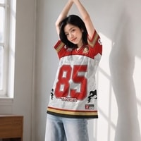 JERSIC - Jersey Anime Merah Demon Slayer Tanjiro 85 Oversize Streetwear Dry Fit Unisex