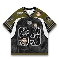 JERSIC - Jersey Anime Hijau Army Demon Slayer Gyomei Himejima 99 Oversize Streetwear Dry Fit Unisex