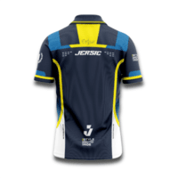 JERSIC - Jersey Series Crew Motor Team Racing Navy Sportwear Oversize Streetwear Dry Fit Unisex