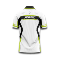 JERSIC - Jersey Series Crew Motor Team Racing Putih Sportwear Oversize Streetwear Dry Fit Unisex