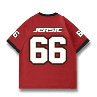 JERSIC - Jersey Basic Maroon Number Series 66 Oversize Streetwear Dry Fit Unisex
