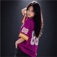 JERSIC - Jersey Basic Pink Number Series 88 Oversize Streetwear Dry Fit Unisex