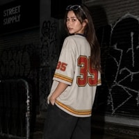 JERSIC - Jersey Basic Khaki Number Series 35 Unisex Oversize Streetwear Dry Fit