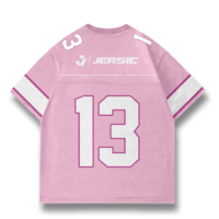 JERSIC - Jersey Basic Pink Number Series 13 Oversize Streetwear Dry Fit Unisex