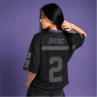 JERSIC - Jersey Basic Hitam Number Series 2 Oversize Streetwear Dry Fit Unisex