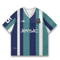 JERSIC - Jersey Basic Hijau Tosca Number Series 15 Oversize Streetwear Dry Fit Unisex