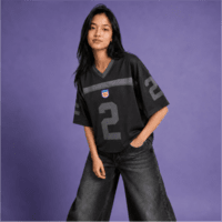 JERSIC - Jersey Basic Hitam Number Series 2 Oversize Streetwear Dry Fit Unisex