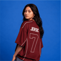 JERSIC - Jersey Basic Maroon Number Series 7 Oversize Streetwear Dry Fit Unisex