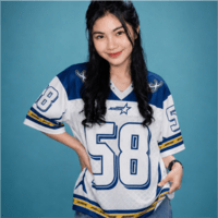 JERSIC - Jersey Basic Putih Number Series 58 Oversize Streetwear Dry Fit Unisex