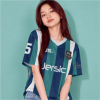 JERSIC - Jersey Basic Hijau Tosca Number Series 15 Oversize Streetwear Dry Fit Unisex