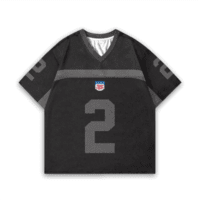 JERSIC - Jersey Basic Hitam Number Series 2 Oversize Streetwear Dry Fit Unisex