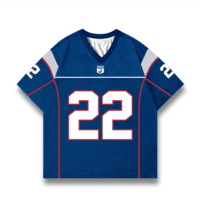 JERSIC - Jersey Basic Navy Number Series 22 Oversize Streetwear Dry Fit Unisex