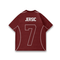 JERSIC - Jersey Basic Maroon Number Series 7 Oversize Streetwear Dry Fit Unisex