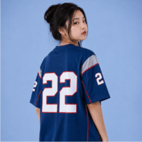 JERSIC - Jersey Basic Navy Number Series 22 Oversize Streetwear Dry Fit Unisex