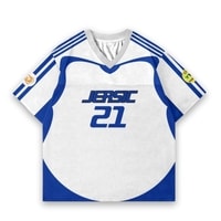 JERSIC - Jersey Basic Putih Number Series 21 Oversize Streetwear Dry Fit Unisex
