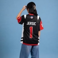 JERSIC - Jersey Basic Hitam Number Series 1 Oversize Streetwear Dry Fit Unisex