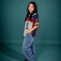 JERSIC - Jersey Basic Navy Merah Number Series 27 Oversize Streetwear Dry Fit Unisex