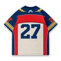 JERSIC - Jersey Basic Navy Merah Number Series 27 Oversize Streetwear Dry Fit Unisex